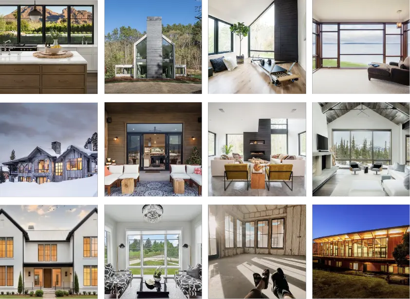 gallery grid of window images
